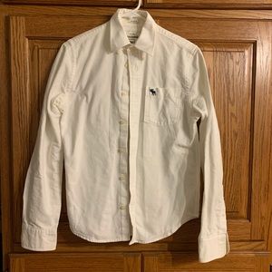 abercrombie boys button down shirt